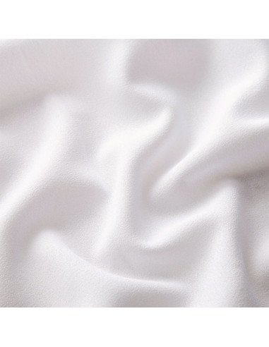 Tejido crepé Georgette - Blanco