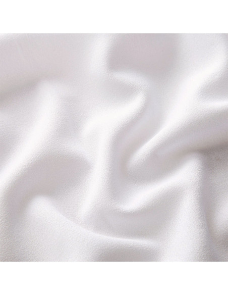 Tejido crepé Georgette - Blanco
