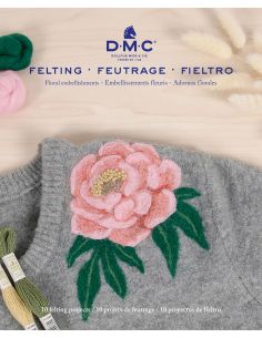 Catálogo de fieltro DMC - Adornos florales