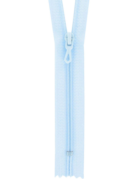 Cremallera de nylon - Azul celeste