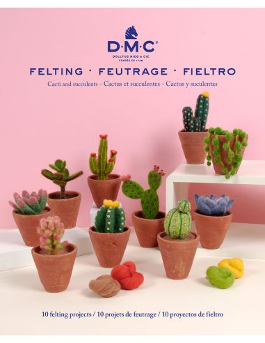 Catálogo de fieltro DMC - Cactus y suculentas