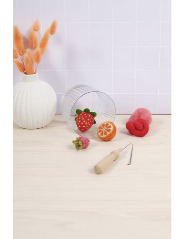 Catálogo de fieltro DMC - Cesta de frutas