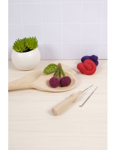 Catálogo de fieltro DMC - Cesta de frutas