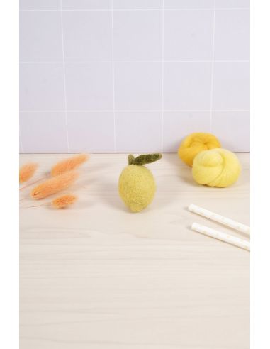 Catálogo de fieltro DMC - Cesta de frutas