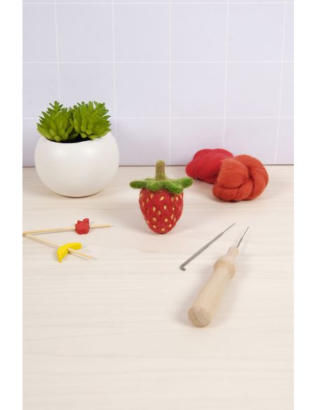 Catálogo de fieltro DMC - Cesta de frutas