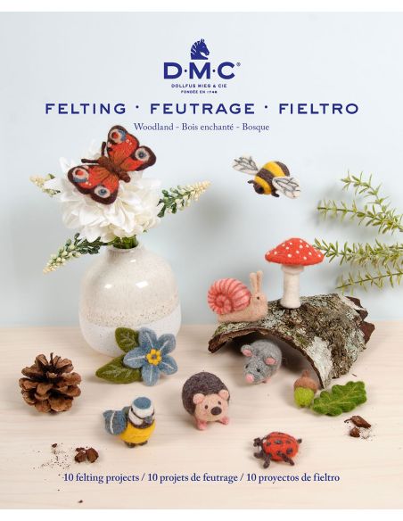 Catálogo de fieltro DMC - Bosque encantado