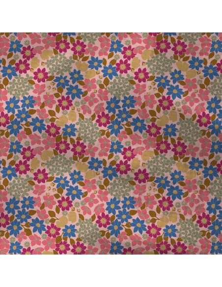 Tejido de doble gasa estampado - Gladys