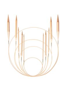 Cable giratorio para agujas intercambiables oro rosa DMC