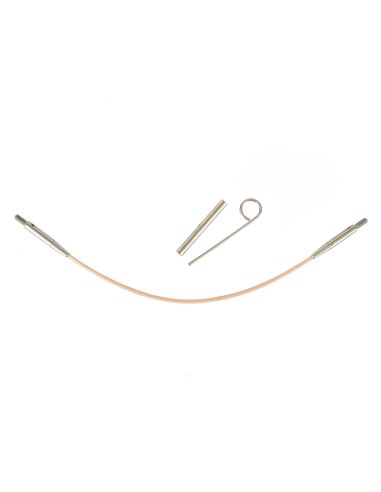 Cable giratorio para agujas intercambiables oro rosa DMC