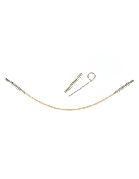 Cable giratorio para agujas intercambiables oro rosa DMC