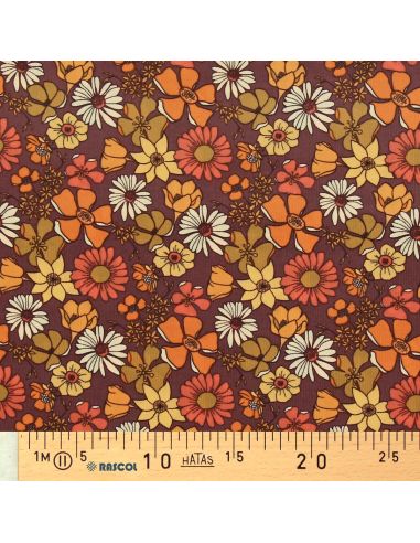 Tejido de terciopelo estampado - Azylis