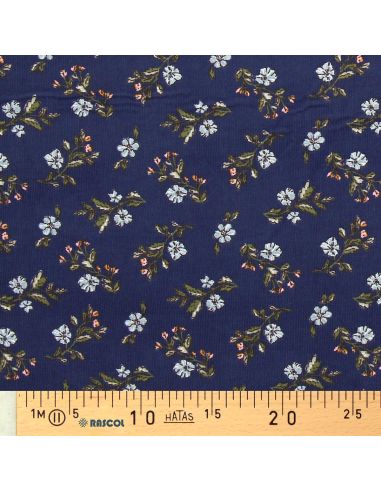 Tejido de terciopelo estampado - Lina