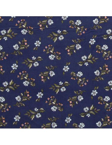 Tejido de terciopelo estampado - Lina