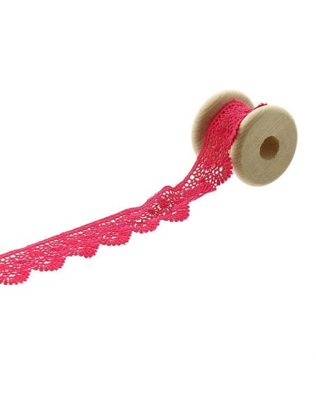 Guipur 37 mm - Fucsia