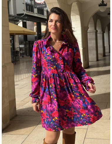 Patrón de blusa-bata Albane - Clématisse Pattern