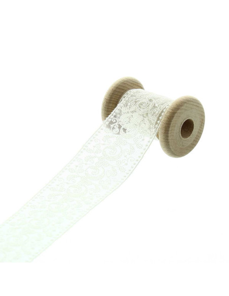 Encaje Valenciennes - Crudo