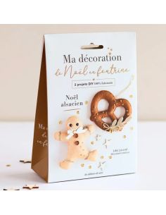 Mi decoración navideña de fieltro: Dúo navideño alsaciano