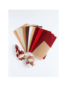Kit de fieltro de Navidad - Colección acogedora 2
