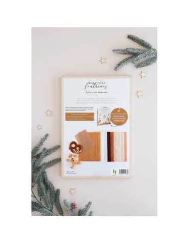 Kit de fieltro de Navidad - Colección suavidad