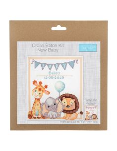 Gran kit de punto de cruz contado - Bebés animales