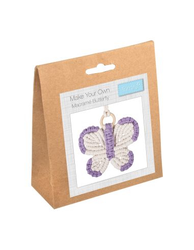 Kit de macramé - Mariposa