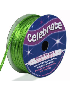Cordón cola de ratón Celebrate verde - 2 mm x 10 metros