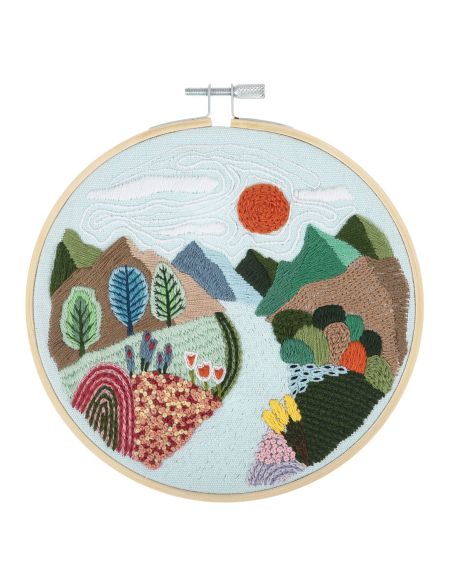 Kit de bordado - Montaña
