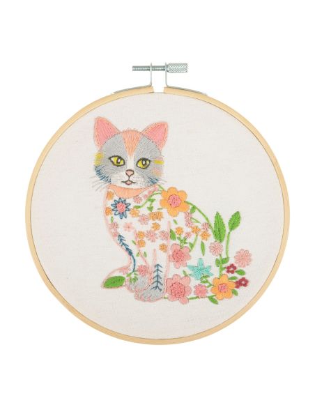 Kit de bordado - Gato