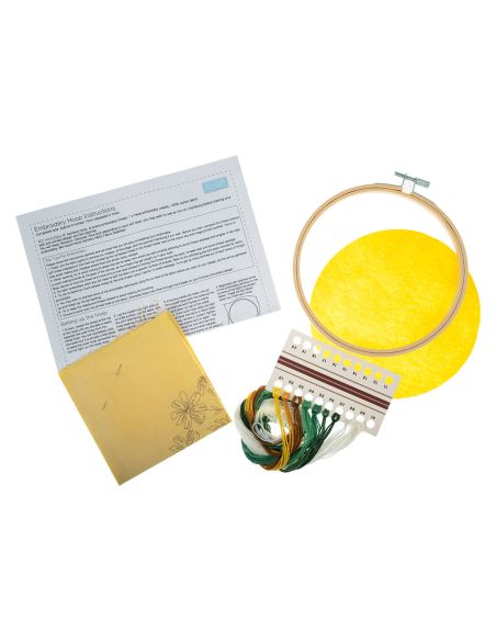Kit de bordado - Margaritas