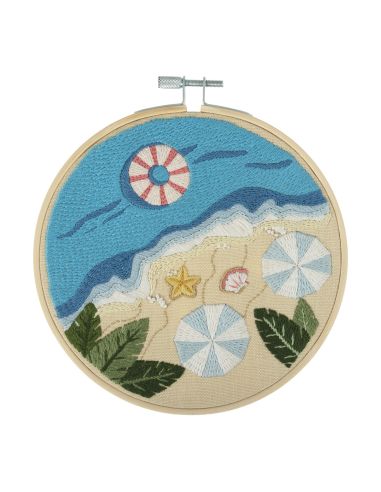 Kit de bordado - Playa