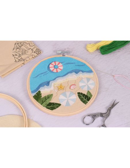 Kit de bordado - Playa