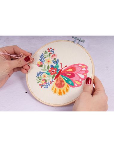 Kit de bordado - Mariposa