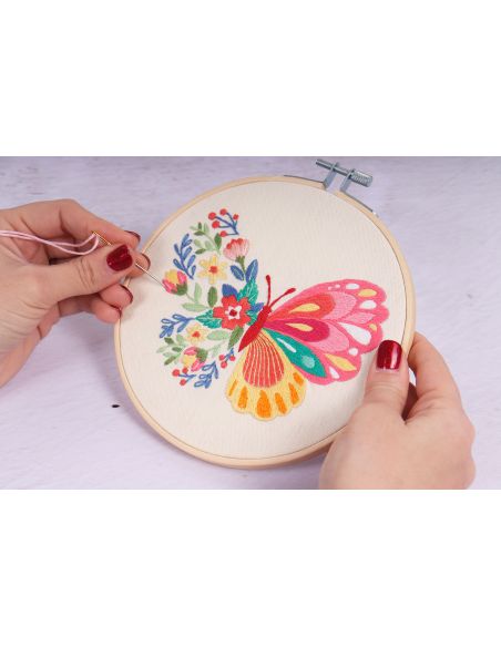 Kit de bordado - Mariposa