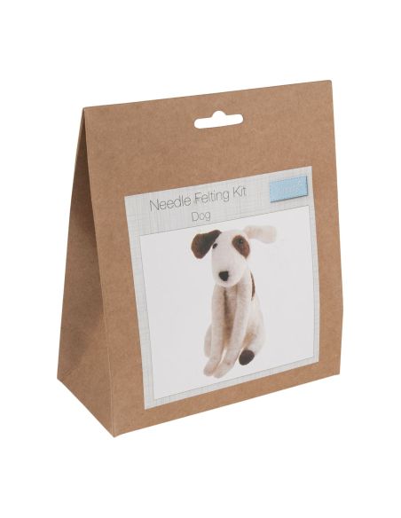 Kit de fieltro con aguja - Perro