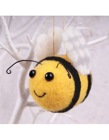 Kit de fieltro con aguja - Abeja