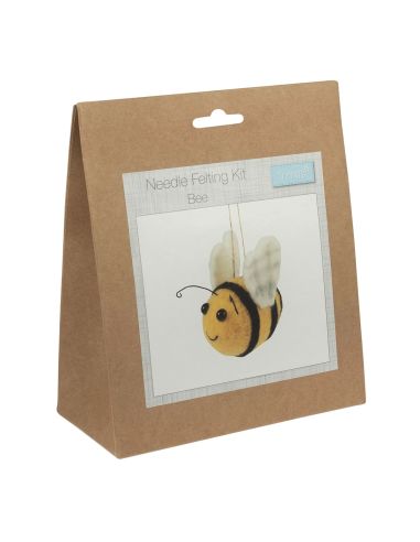 Kit de fieltro con aguja - Abeja