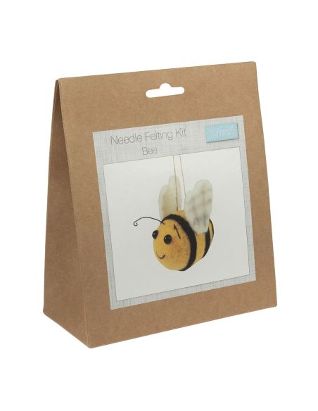 Kit de fieltro con aguja - Abeja