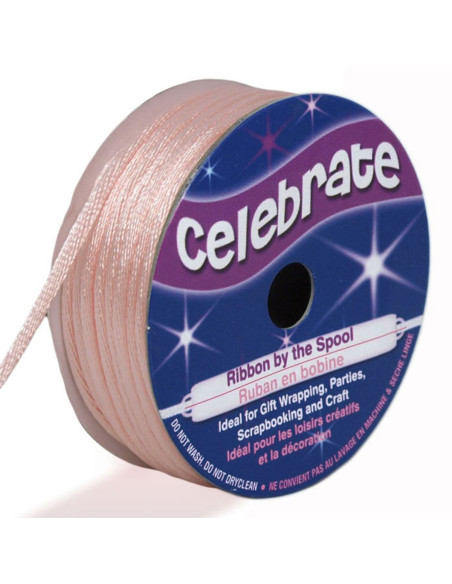 Cordón cola de ratón Celebrate rosa - 2 mm x 10 metros