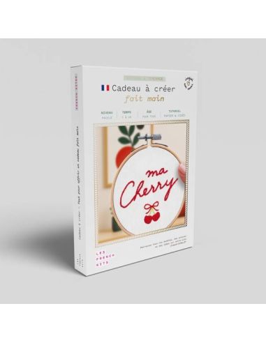 Kit de bordado French'kits - Ma cherry
