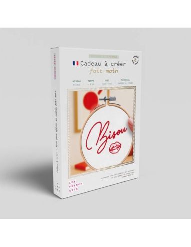 Kit de bordado French'kits - Beso