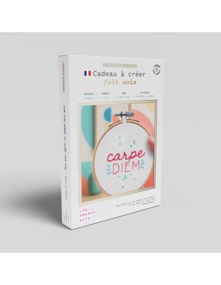 Kit de bordado French'kits - Carpe Diem
