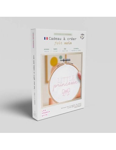 Kit de bordado French'kits - Pequeña princesa