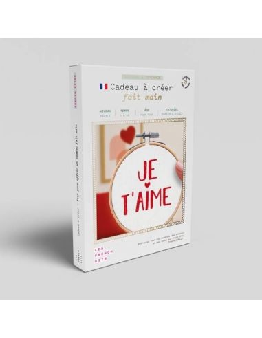 Kit de bordado French'kits - Te quiero