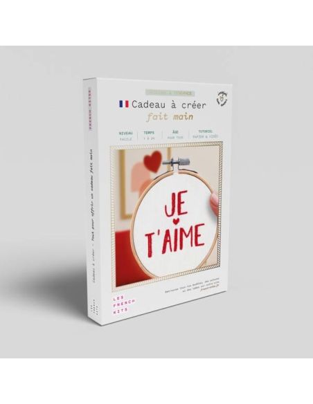 Kit de bordado French'kits - Te quiero
