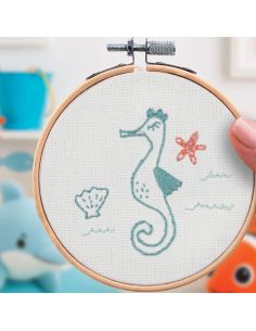 Kit de bordado French'kits - Caballito de mar