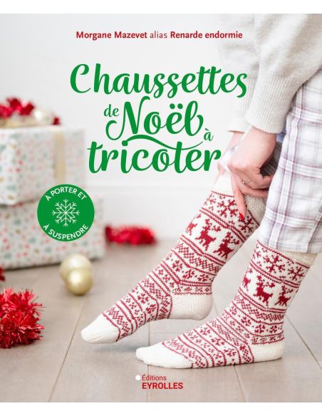 Libro de calcetines de Navidad para tejer