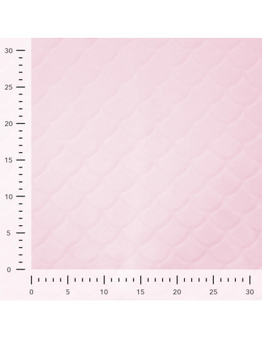 Tejido minky sirena - Rosa empolvado