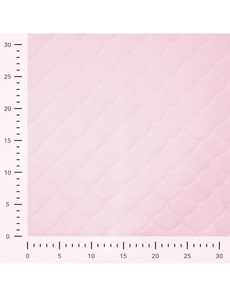 Tejido minky sirena - Rosa empolvado