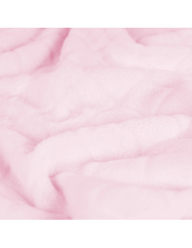 Tejido minky sirena - Rosa empolvado