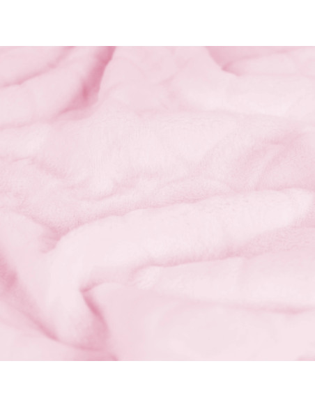 Tejido minky sirena - Rosa empolvado